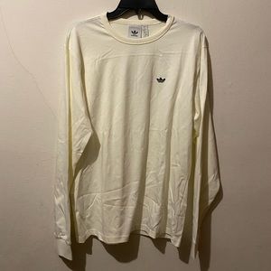 Adidas Off-White Long Sleeve Tee